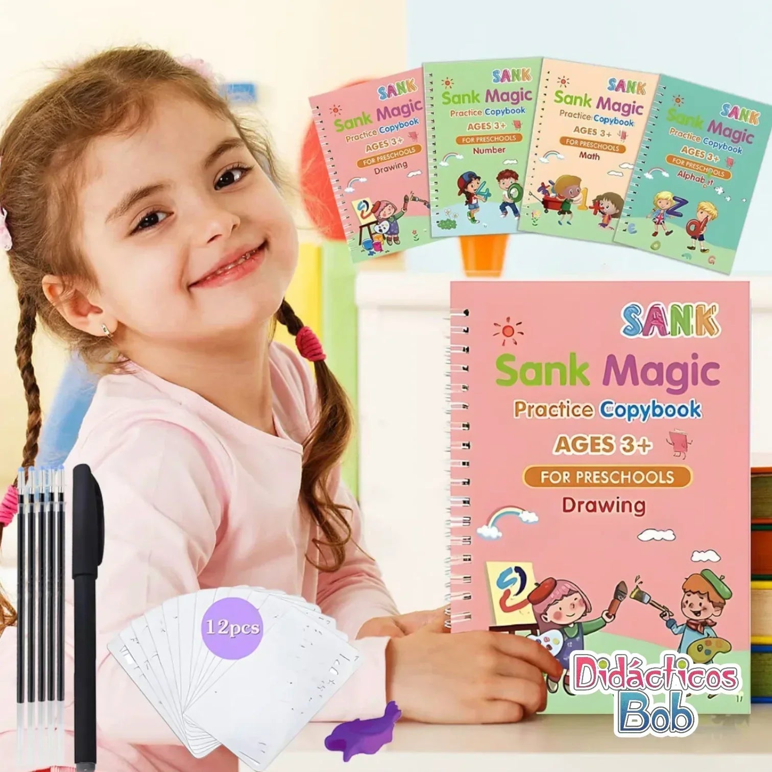 SankMagic™ - Cuaderno mágico + KIT